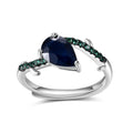 Abiding Shield Long Lasting Plating Tarnish Free Gemstone Wholesale 925 Sterling Silver Ring