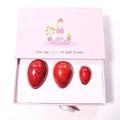 Crafts HY Red Jasper yoni egg women kegel exercise yoni egg drilled crystal craved craft stone eggs gift gift