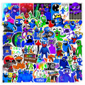 Roblo Decorative Stickers-50Pcs Waterproof Labels for Suitcase Laptop Bike Guitar Scrapbook Skateboard-Friends Collection