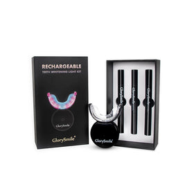 Glory Smile Best Home Rechargeable Whitening Led Light Wireless Teeth Whitening Kit 2020 Non Peroxide