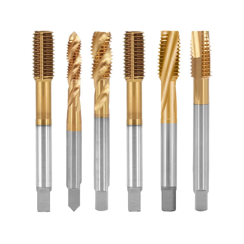 M2 6542 TIN Coating HSS Machine Taps