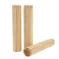 China Food Grade Bamboo Round Fruit Skewers 30cm 40cm Custom Logo BBQ Outdoor Picnic Party Kebab Tools Non-Stick Easily Cleaned