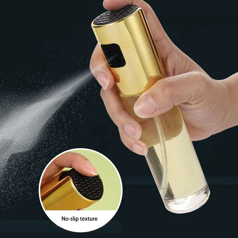 Creative New Thickened 100ml Glass Spray Bottle Cooking Barbecue Home Spray Bottle Pressure Oil Bottle