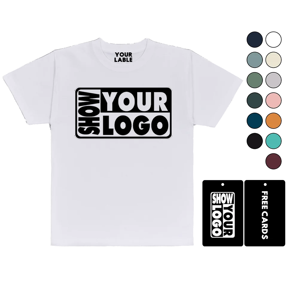 CB10-JM300 Wholesale Men T Shirt Heavy 300G Men's Short Sleeve T-Shirt Basic Unisex Short Sleeve 100% Cotton Tshirt for Men