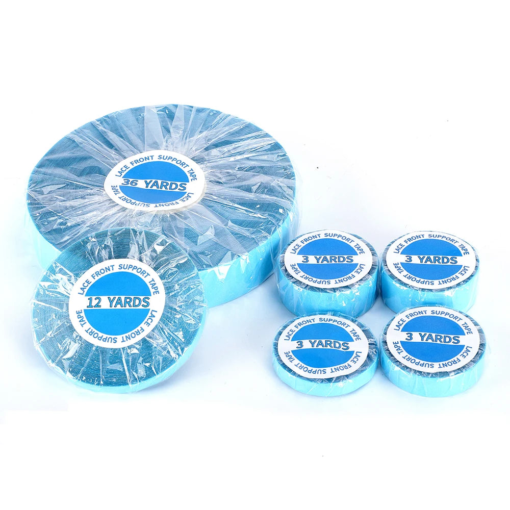 Lace Front Wig /Toupee  Adhesive Walker Double Sided Hair Extension Tape 3/12/36 Yards Strong  Hold Adhesive for Human Hair