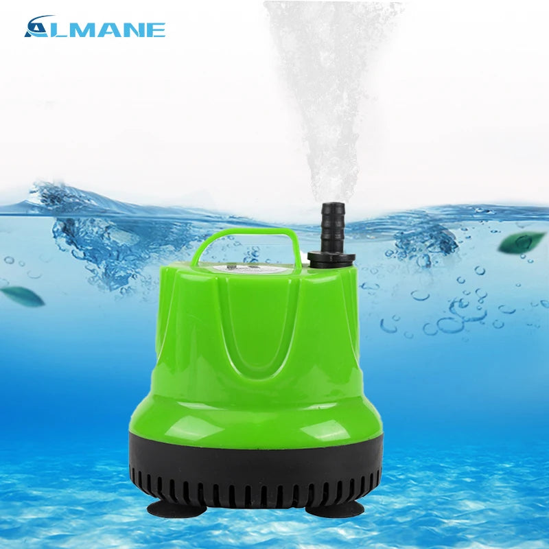 AL-1000D 6W Bottom Suction Pump Submersible Water Filter Pumping Machine Pump Pour Aquarium for Car Wash