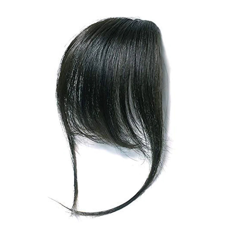 Wholesale Price Brown Wispy Bangs Hair Piece Large Stock Remy Hair Bangs with Fringe Clip-in Human Hair Bangs MegaBDM