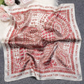 Factory Direct New Silk Scarf Female Printed 100% Pure Silk Square Neck Scarves Ladies Women