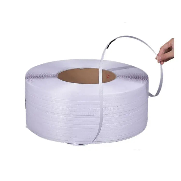 PP PET Packing Belt Strap Extrusion Line Pure Raw Material Translucent Plastic PP Packing Tape Pallet Polypropylene Strap Tape