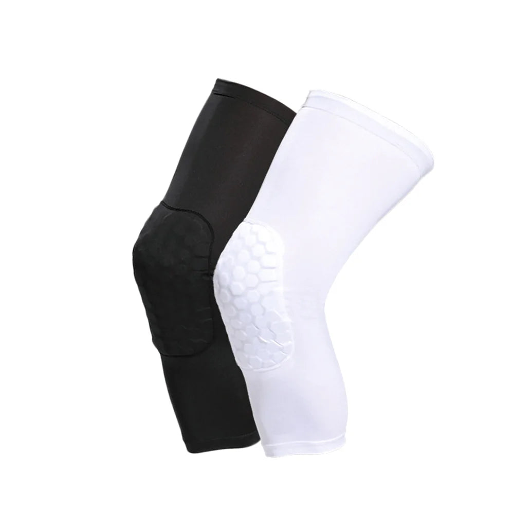 Sports Knee Pads Knee Protector Pressurized Elastic Kneepad Support Fitness Gear Basketball Volleyball Brace Sports Accessories