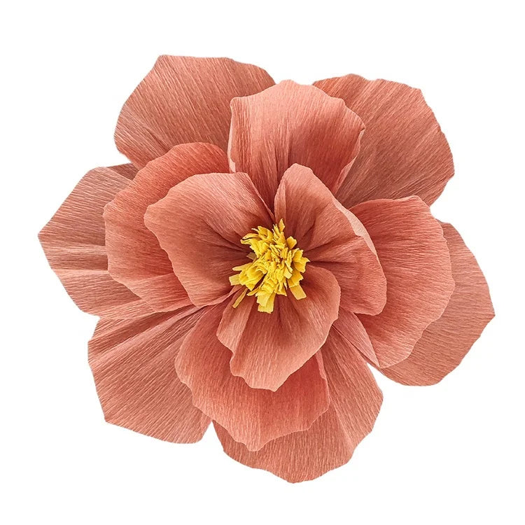 Hot Sale C-1194 Wedding Party Decorations Artificial Handmade Giant Paper Flowers Wall