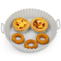 Top Selling Disposable Food Grade Eco-Friendly Air Fryer Accessories Set Pans Silicone Pot Air Fryer Liners