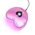 Heart Shape Nail Dryer Electroplating Pink Nail Lamp 78W Pro Cure Nail UV LED Lamp