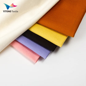 Wholesale 200 Gsm Cotton Roma Fabric Stretch Fabric 62% Cotton 32% Nylon 6% Spandex Fabric for Pyjamas Loungewear