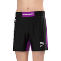 Mid Thigh No Gi Grappling Training Shorts Men High Elastic Comfortable Crotch Panel Ultralight 140GSM for Daily Gym