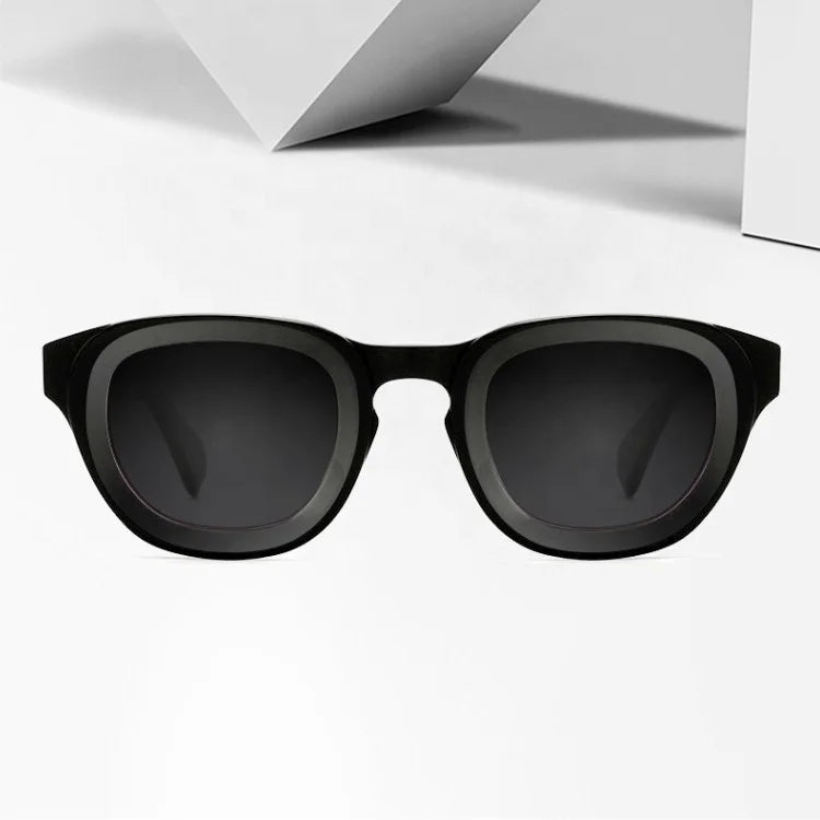 Custom Logo Retro Sunglasses for Men Women Acetate Green Red Frame Polarized Tac Occhiali Da Sole Donna Sun Glasses Shades