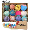 Private Label Body Care Natural Organic Vegan Fizzy Bath Bomb Set With Package Gift Vendor Plant Fruit Bath Bombs