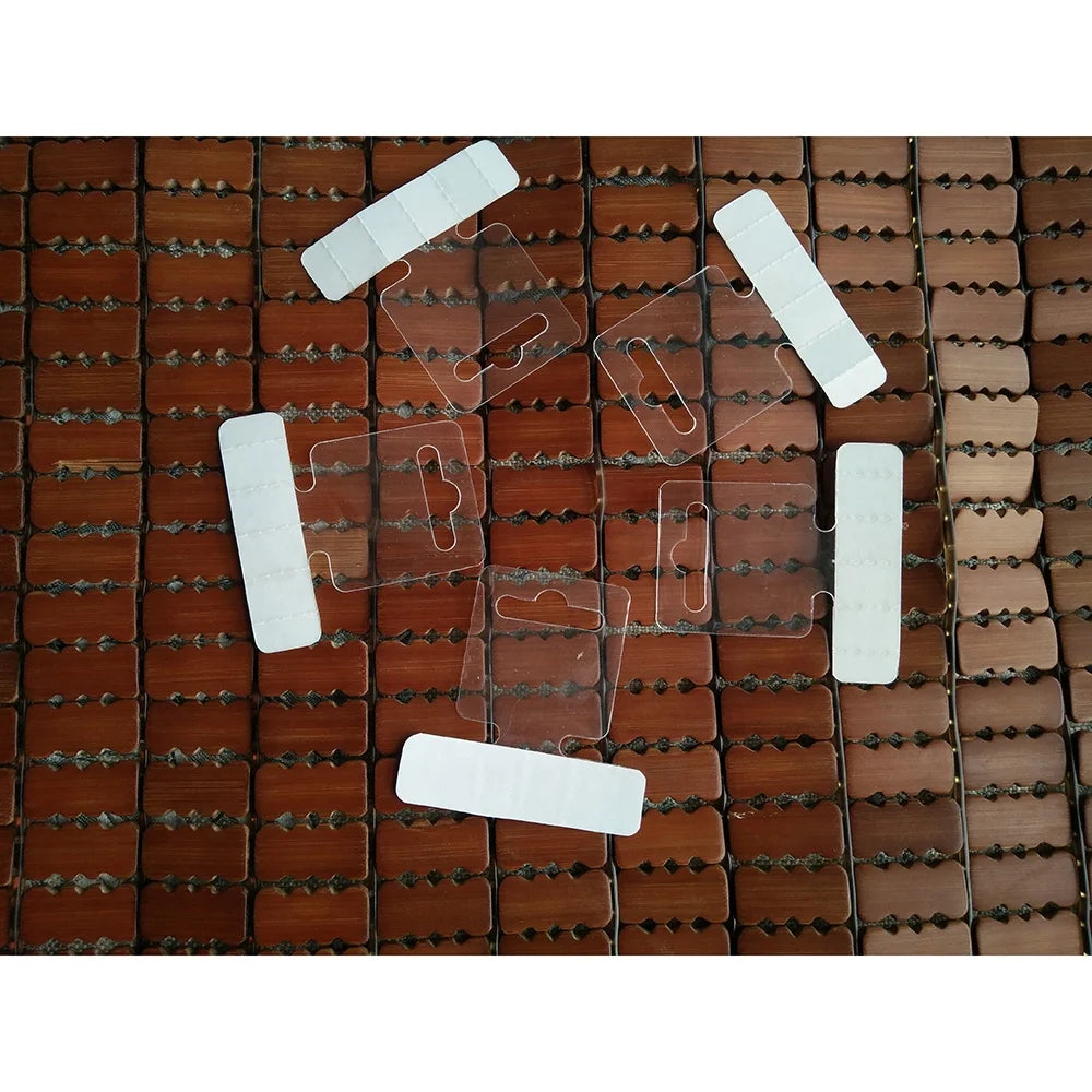 Self Adhesive PVC/PET hang Tab With EU HoleWholesale Custom clear PVC hang Tab With Factory Price