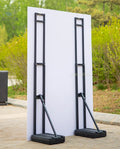 Express Setup Celebration Party Wedding Props Adjustable Lightweight Portable Foldable Kt Board Poster Stand Frame Banner Stand