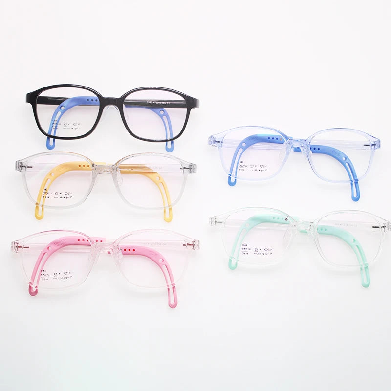 Flexible Tr90 Kids Optical Eyeglasses Manufacturer Unbreakable Children Optical Frame Eye Glasses for Girls and Boys MegaBDM