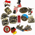Fridge Magnets Decorative Souvenirs France UK Germany USA New York India Metal Souvenir Fridge Magnet