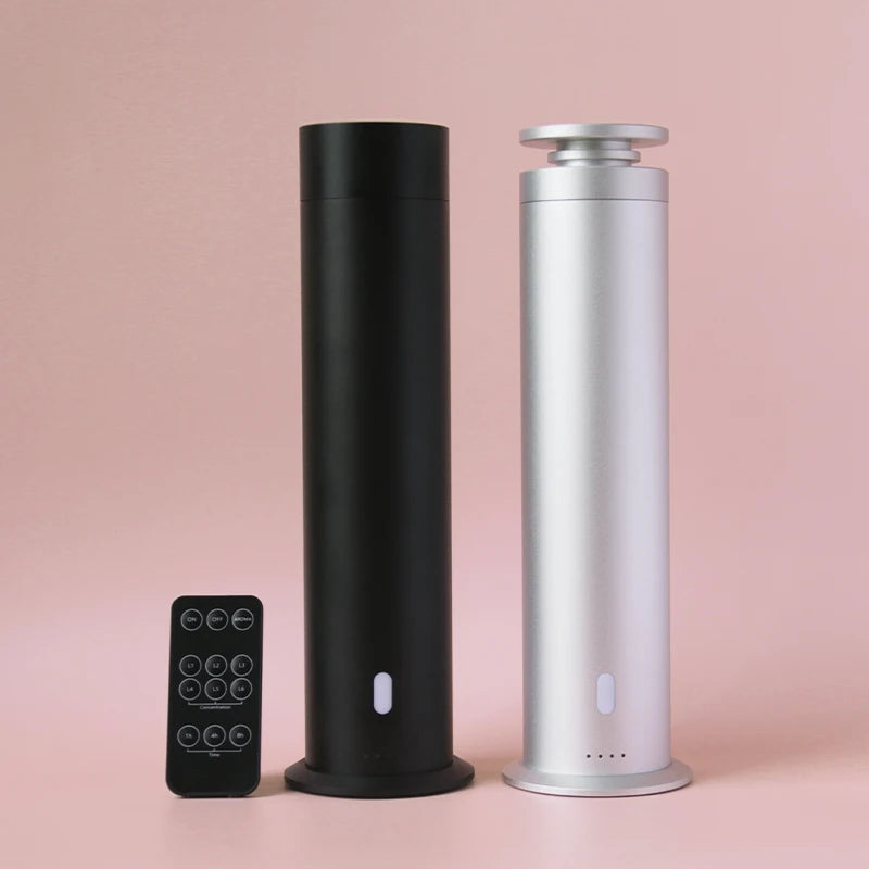 Portable Automatic Custom Air Aroma Diffuser Machine Waterless Fragrance Essential Oil for Hotels 1 Year Warranty