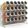 Kitchen Counter-top Wall Mount Spice Rack Storage Organizer Seasoning Spice Jar Rack