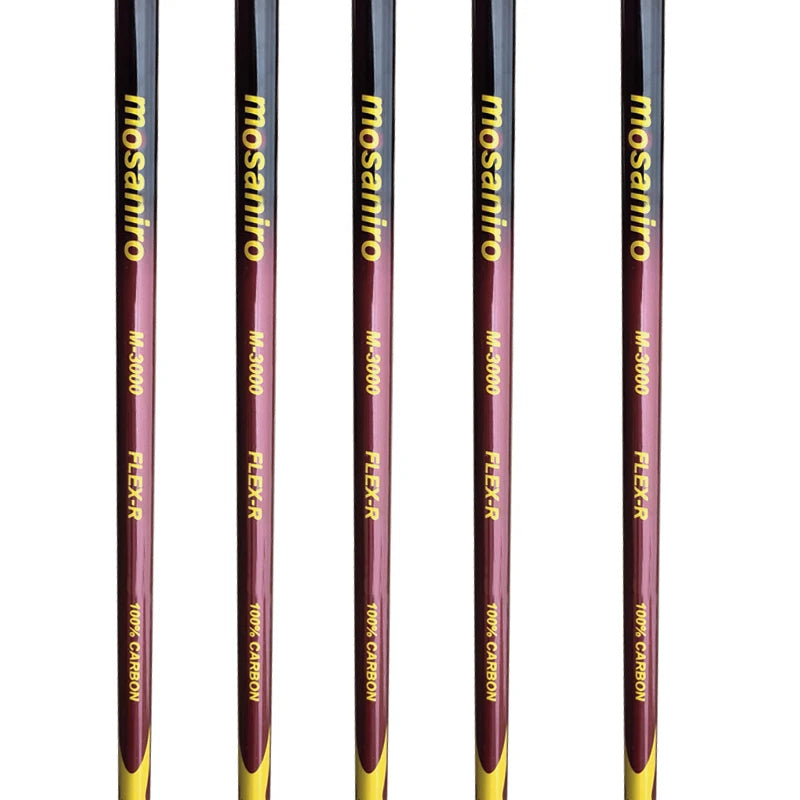 Matte Glossy Dark Red Black Gradient Graphite Golf Driver Wood Hybrid Iron Wedge Putter 45" Length 45-70g Weight L/R/SR/S/XS