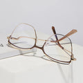 China Lentes De Sol Slim Fashion Female Cat Eye Metal Glasses Frame Optical Eyeglasses Eyewear Frames Spectacle Lens Protector