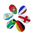 Custom Printing Car Mirror Cover Football Fans Car Mirror Flag National Flag Car Side Mirror Sock