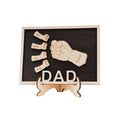 Custom Family Names Fist Wood Craft 15X19.8Cm Table Decor Home Decorative Accessories Wood Arts and Crafts