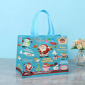 Wholesale Custom logo Big Santa Sack Printing Christmas Cellophane Bags  Woven Sacks Weihnacht Large Christmas Gift Bag for Shop