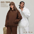 Men's High Quality Heavyweight Oversized Hoodie Casual French Terry with Custom Puff Printing Screen Logo for Winter