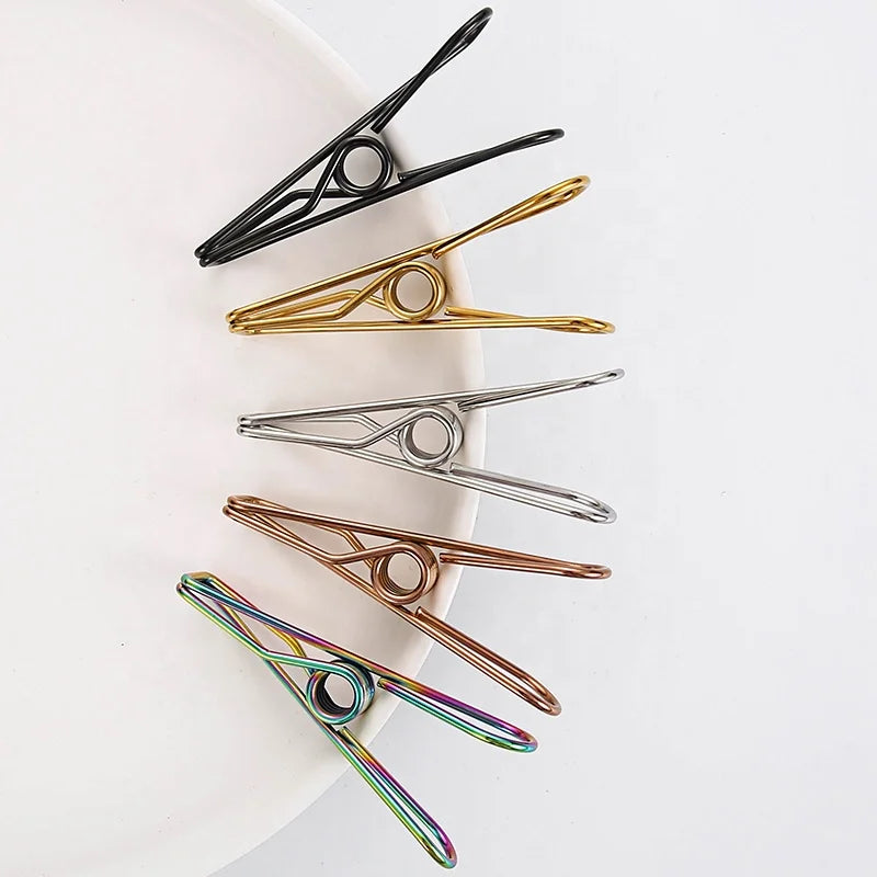 1Factory Clothespins 316 Stainless Steel Peg or Marine Grade Clothespin and Stainless Steel Clothes Pegs for Clothes