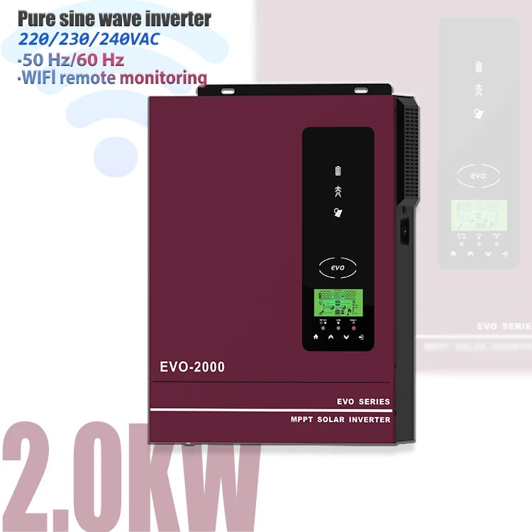 Anern 2kw 3.2kw 5kw Pure Sine Wave off Grid Hybrid Solar Inverter