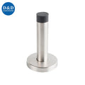 Modern Stainless Steel 304 Bathroom Rubber Door Stop Wall Type Mounted Security Door Stopper