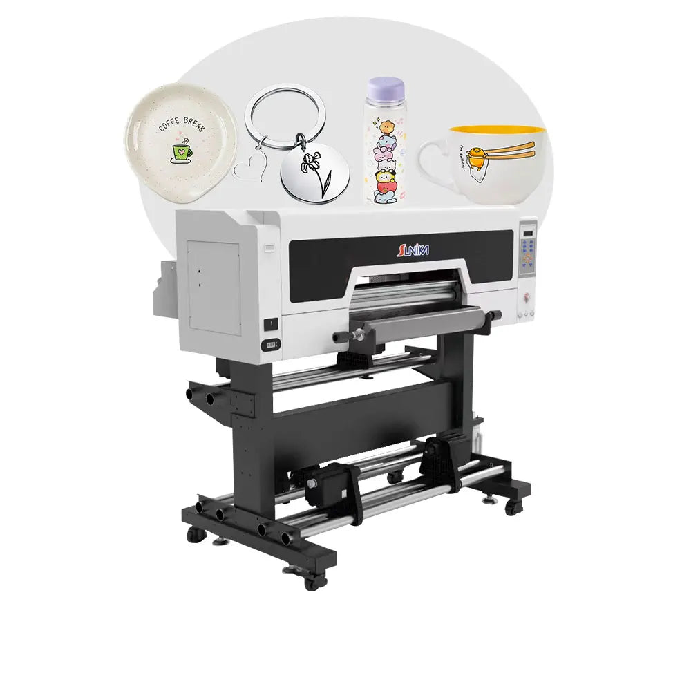 SUNIKA 60cm Uv Dtf Printer Roll to Roll Inkjet Printer Uv Dtf 60cm AB Film Sticker Printer Machine
