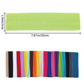 Wholesale Custom Plain Dry Sport Yoga Elastic Hair Band Gym Workout Fitness Fit Athletic Makeup Headbands Sweat Bands for Head