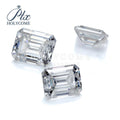 Holycome White Clipped Corners Emerald Cut Moissanite Moissanite Emerald Cut Moissanite Loose