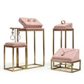 All New Jewelry Window Props Display pink Jewelry Display Props Metal Necklace Display Props