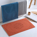 Wholesale Soft Bath Mat Floor Towel Absorbent Cotton Hotel Spa Shower Mats Towels for Bathroom