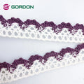 Gordon Ribbons Wholesale Embroidery Lace Fabric Home Textile Wedding Dress Making Wave Edge Cotton Lace Eco-Friendly Garments