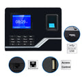 Network Biometric Fingerprint Time Attendance Machine Employee Checking in Recorder Password Fingerprint Access Control