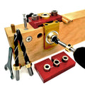 3-in-1 Adjustable Locating Pin Clamp for Carpentry Pocket Hole Drill Guide Positioner Industrial & DIY OEM & ODM Supported