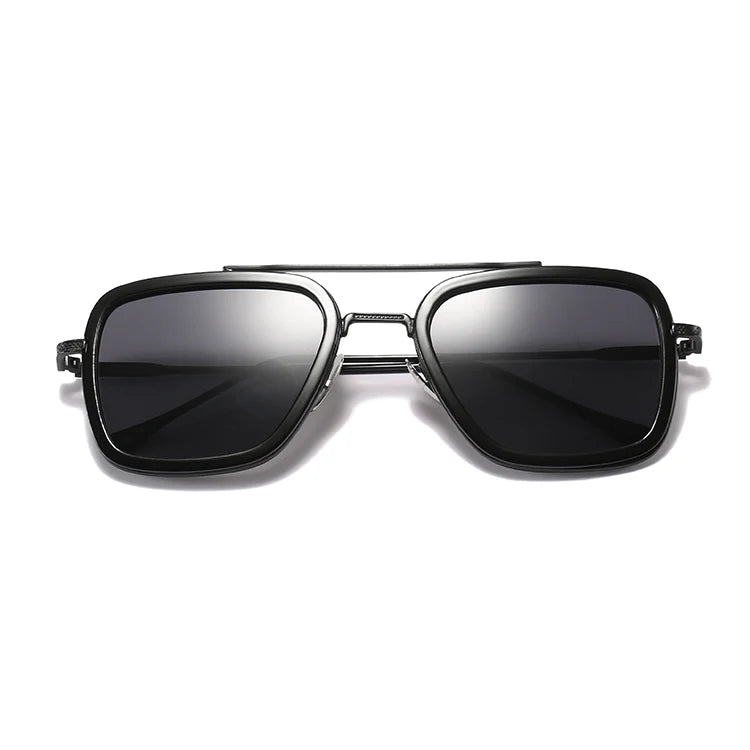 Round Clear Popular Romeo Rectangle Men Plastic Square Personalized Frame Tony Stark Sunglasses