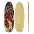 Surfskate Deck Custom 7 Layer Canadian Maple Veneer Surf Skate Cruiser Decks