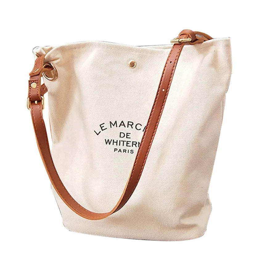 Personalized Extra Heavy Small Medium Large Cotton Canvas Tote Bag with Custom Logo for Grocery Shopping