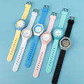 MINGRUI Unique Cartoon Kids Children Digital Watch Waterproof Popular Fashion TPU Wrist Watch for Boys Girls