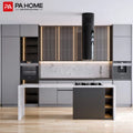 PA Luxury Designs Melamine Small Kitchen Furniture Wall Glass Door Cabinet of Kitchen Hanging Cabinets