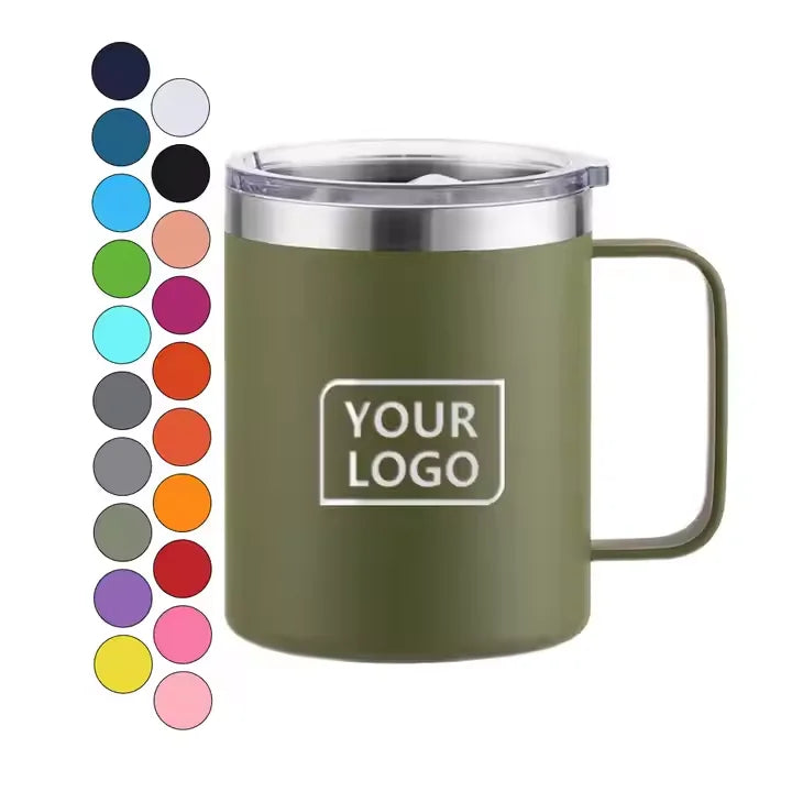 2024 Customizable Logo Mug Personalised  Cute Mugs Thermal Cup Stainless Steel Thermoses Stainless Steel